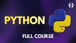 Python Full Course 2025 | Beginner to Advanced Tutorial in English (Free, Complete & Practical)