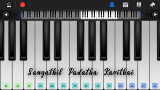 sangathil Padatha Kavithai song piano notes || auto raja movie songs || #perfectpiano #pianocover