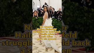 No wonder Hailee Steinfeld had to hold back her laughter during Josh Allen’s speech.