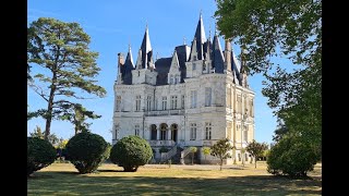 Exceptional 19th C. chateau near Angers-Loire Valley