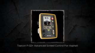 Topcon P-32+ Advanced Screed Control For Asphalt Pavers