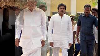 Power star Pawan Kalyan with BJP leader