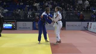 Olga Orlović PNS Dunja Vukićević CZB 1:0 -63kg #ŠampionatSrbijeKadeti2023