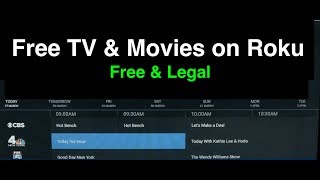 Watch Free TV and Movies on Roku