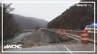 Stretch of I-40 damaged by Helene to reopen this weekend