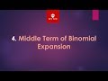 class 11 maths|Chapter 8 Binomial  theorem|Term of Binomial Expansion in English|NCERT