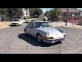 1973 porsche 911 s coupe silver video