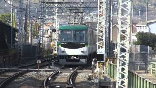 急行出町柳　八幡市駅