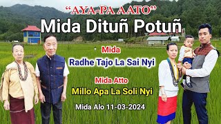 MIDA CEREMONY OF RADHE TAJO AND SAI || HOSTED BY MILLO APA AND SOLI || 2024