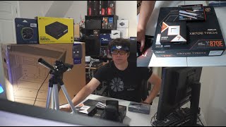 Ryzen 7 9800X3D new PC Build livestream | X870E Taichi | NZXT H7 Flow 2024