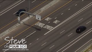 Drivers frustrated with toll lane weaving tickets on Colorado interstates