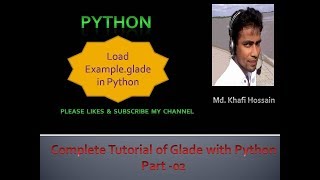 Load glade file in Python