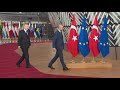 turkish president erdogan in brussels to