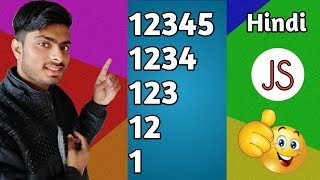 pattern in programming | number pattern logic in javascript 2019