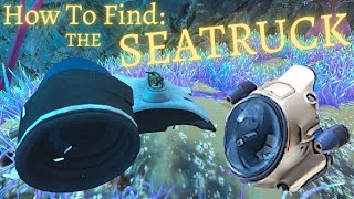 How To Find The SEATRUCK Fragments || Subnautica Below Zero