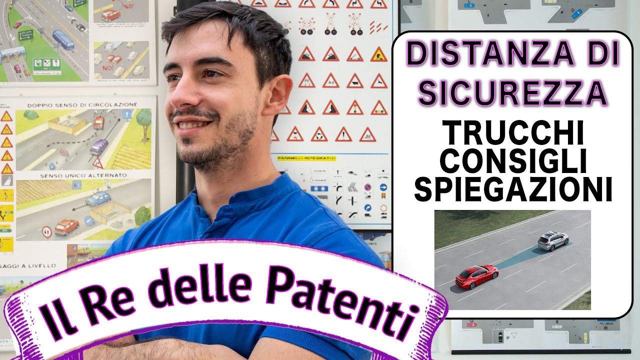 DISTANZA DI SICUREZZA - IL RE DELLE PATENTI - PATENTE B - ESAME DI ...