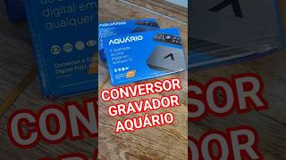 Conversor Gravador Digital Full Hd Dtv- 9000 Hdmi Tv Aquário