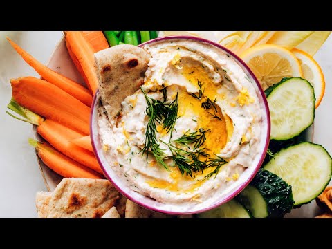 White Bean Dip with Lemon and Herbs – Minimalist Baker Recipes