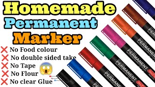 DIY Permanent Marker | How to Make Permanent Marker at Home | BEST OUT OF WASTE | Homemade Marker🥰