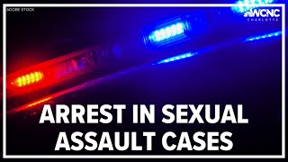 Gaston County Police: Man arrested in 2 sexual assault cases