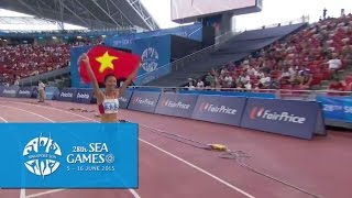 Athletics Womens 1500m Final (Day 6) | 28th SEA Games Singapore 2015