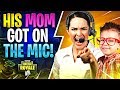 Download HIS MOM GOT ON THE MIC! (Fortnite Battle Royale) In Mp4 3Gp Full HD Video