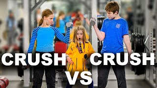 Strength Challenge vs Crush *EMOTIONAL*