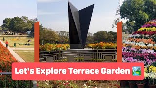 Chandigarh Terrace Garden 🏞️ The City Beautiful | Tricity Walker