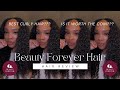 Beauty Forever Hair Review | Malaysian Jerry Curly Bundles ✨