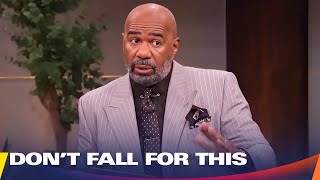 Spot The RED FLAGS in Text Messages | Steve Harvey