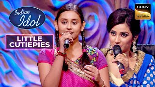 'Tujh Mein Rab Dikhta Hai' पर Debanjana ने जीता Shreya का दिल | Indian Idol Junior| Little Cutiepies
