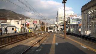 [ＨＤ]小田急3000形　3093Ｆ　新松田駅到着