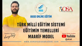 62) MEB AGS  - Maarif Modeli Öğrenme Çıktıları Çerçevesi.20 (Örnek Soru) - İbrahim Veysel KAYTAZ