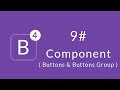 [Learn Bootstrap 4] #9 : Component ( Buttons & Buttons Group )