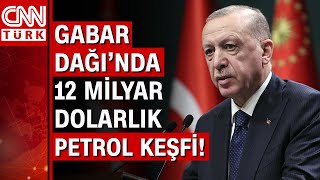 Cumhurbaşkanı Erdoğan: Gabar Dağı'nda 12 milyar dolarlık petrol keşfettik