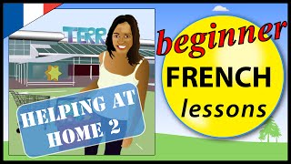 Helping at home in French (2) | Beginner French Lessons for Children