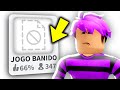 Jogos Que FORAM BANIDOS Do ROBLOX