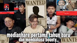 Mediashare pertama tahun baru dan membahas bounty O2H