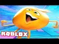 EMOJI MOVIE OBBY but every time i die it's a clip from the emoji movie trailer