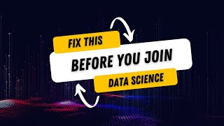 Fix this before you choose Data Science! #datascientist #shorts #developer #programming