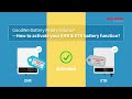 GoodWe Battery Ready Solution - How to activate your EHR & ETR battery function？