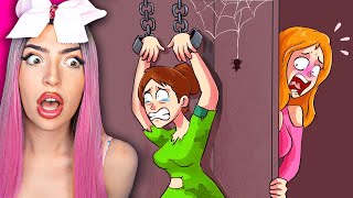 I Followed my BF to the Basement.. Instantly Regretted It! (TRUE STORY Animation Reaction)