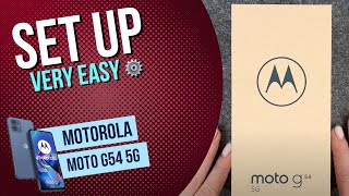 Motorola moto g54 5G – Set Up and Configuration • 📱• ⚙️ • ☑️ • Tutorial