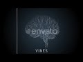 brain veins neurons motion graphics videohive template