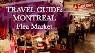 TRAVEL GUIDE MONTREAL: St.Michel Flea Market (picking and hunting for RARITIES)