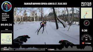 Лыжный марафон Европа-Азия с GoPro 2023