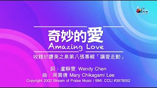 【奇妙的愛 Amazing Love】官方歌詞版MV (Official Lyrics MV) - 讚美之泉敬拜讚美 (8)