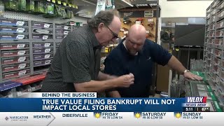 True Value bankruptcy filing will not impact local stores