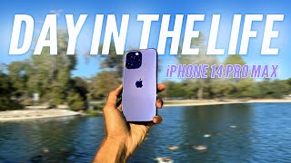 iPhone 14 Pro Max - Day In The Life Review! (Battery & Camera Test)