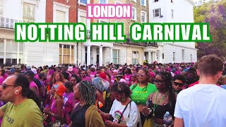 🎉 London Notting Hill Carnival 2024 | Street Parade \u0026 Party Atmosphere | Sunday 25th August | Part 4